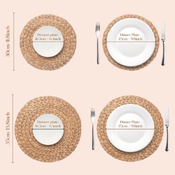 Round Woven Placemats